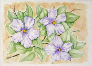 Aquarell Blumen